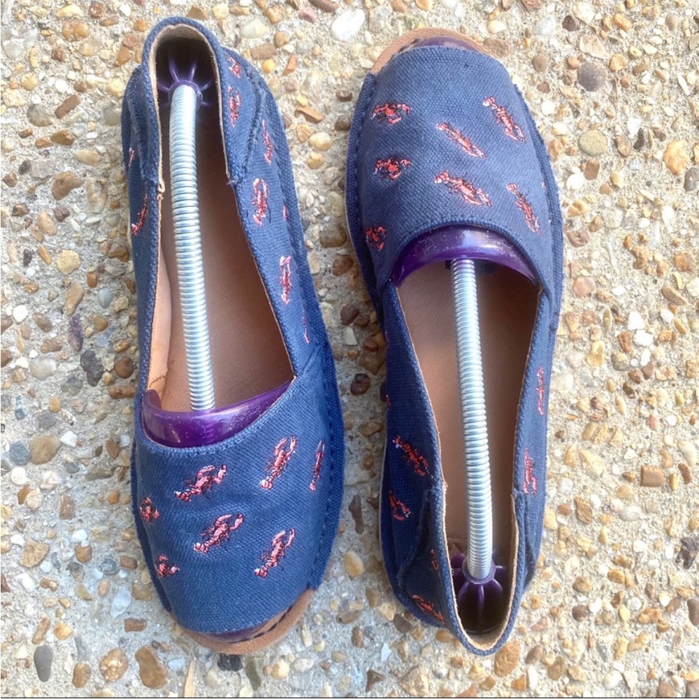 Coach Peep Toe Canvas 7.5